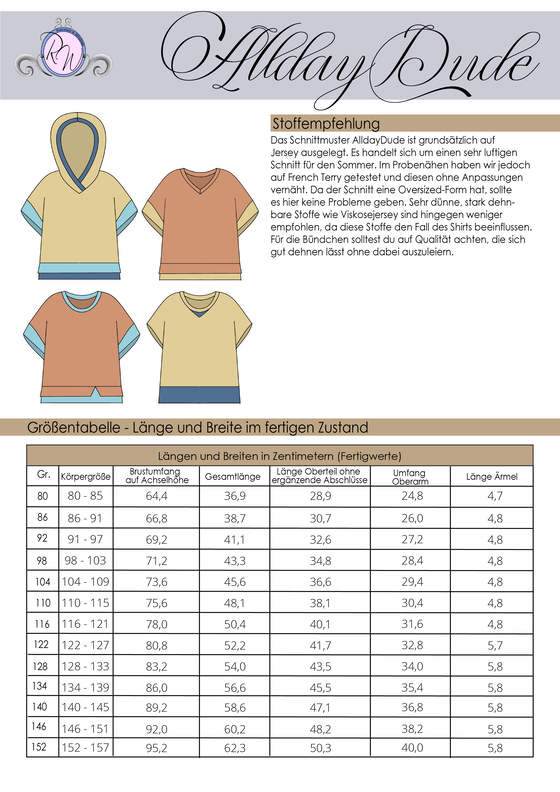 AlldayDude - Oversized Shirt Gr. 80 bis 152 image number 2