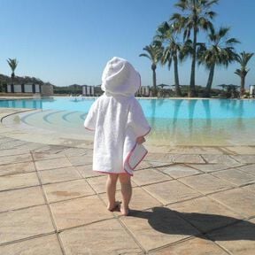 Poncho/Badeponcho "Franzi", Gr. 62-104