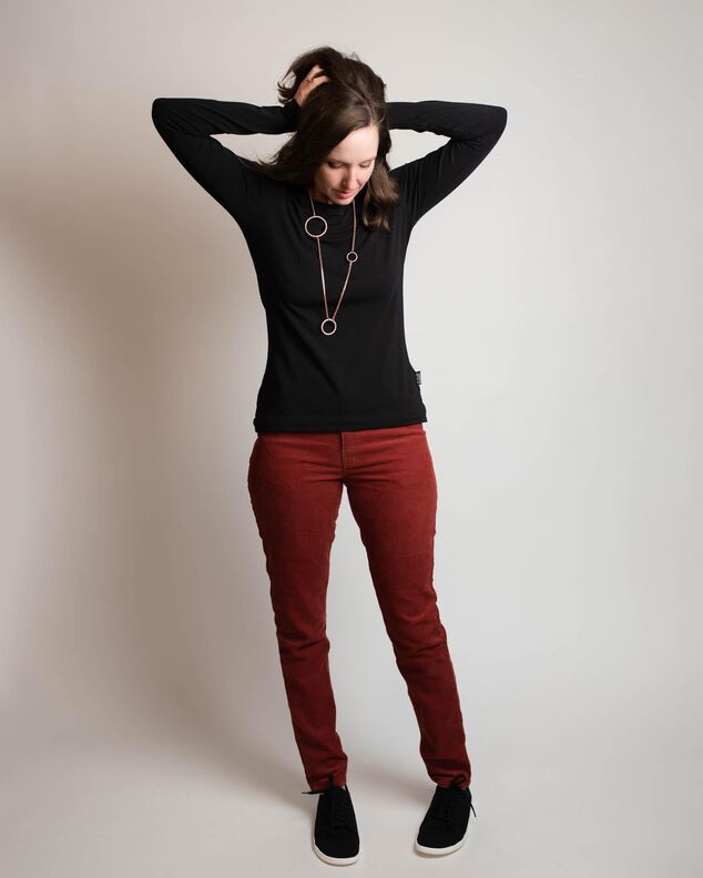 E-Book »LaBasic Longsleeve« (32–46) – Langarmshirt image number 8