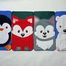 Stickdatei Handytasche ITH Tasche Bär Wolf Fuchs thumbnail number 3