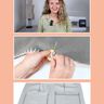 Schnittmuster nach Maß: Minirock OHNE NÄHMASCHINE Damen thumbnail number 9