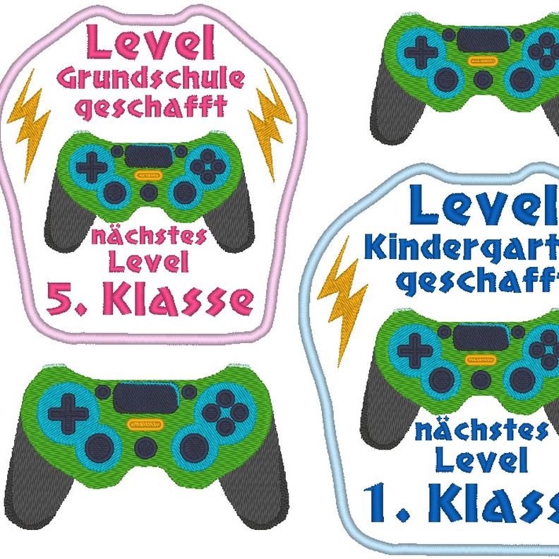 Stickdatei - Controller - n&auml;chstes Level image number 1