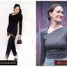 Asymmetrisches Langarmshirt "Alea" - Gr. 34 - 46 thumbnail number 5