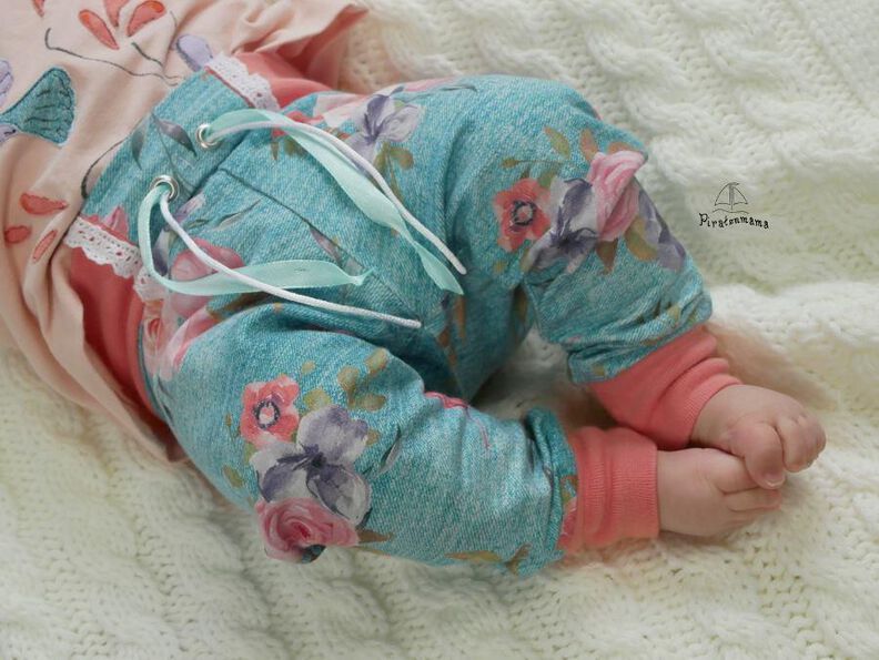 #ssp Baby - Schmale Sweatpants 44-80 ♥ inkl. A4/ A2/ Beamer image number 7