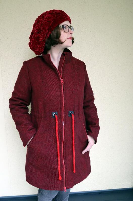 Parka WINNEKE Gr. 34-52 PDF-Schnitt A4, A0, Anleitung image number 3