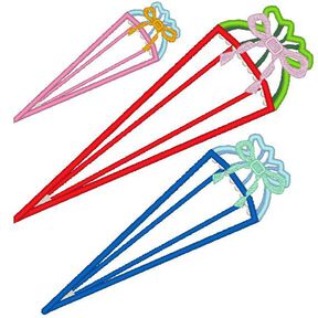 Schultüte Zuckertüte Stickdatei