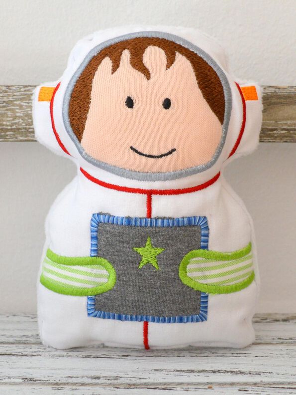 ITH Stickdatei Astronaut Rudi  Rassel 13x18cm image number 2