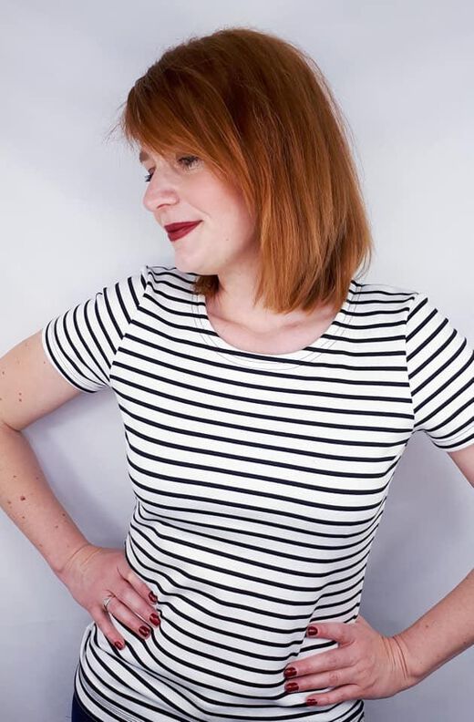 Basic Shirt, Kleid (34-46) VITORIA Damen Schnittmuster image number 6