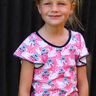 "Fly-Top & Dress Girls" Jersey-Shirt / Schnittmuster thumbnail number 5