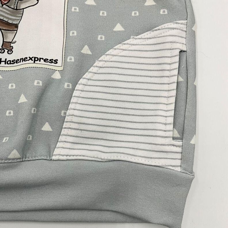 Schnittmuster Kinder Hoodie Ela+Kai Gr. 80-140 image number 5