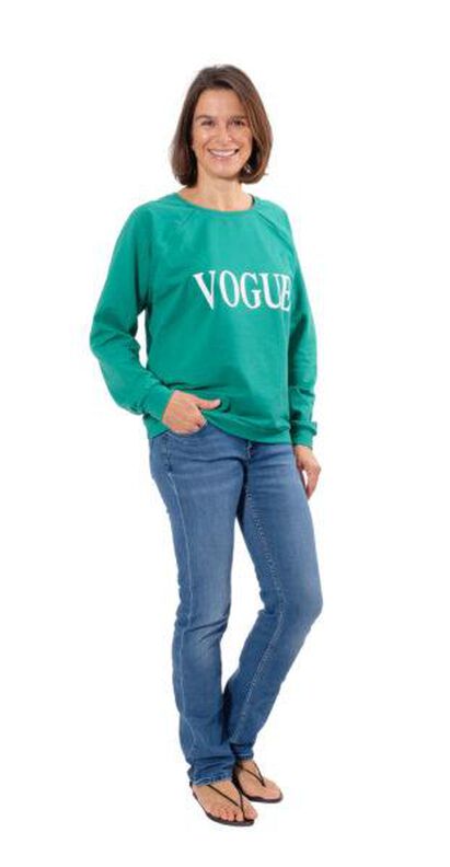 Rüschen / Raglan Shirt "BEATA" Schnitt Gr. 158 - 46 image number 3