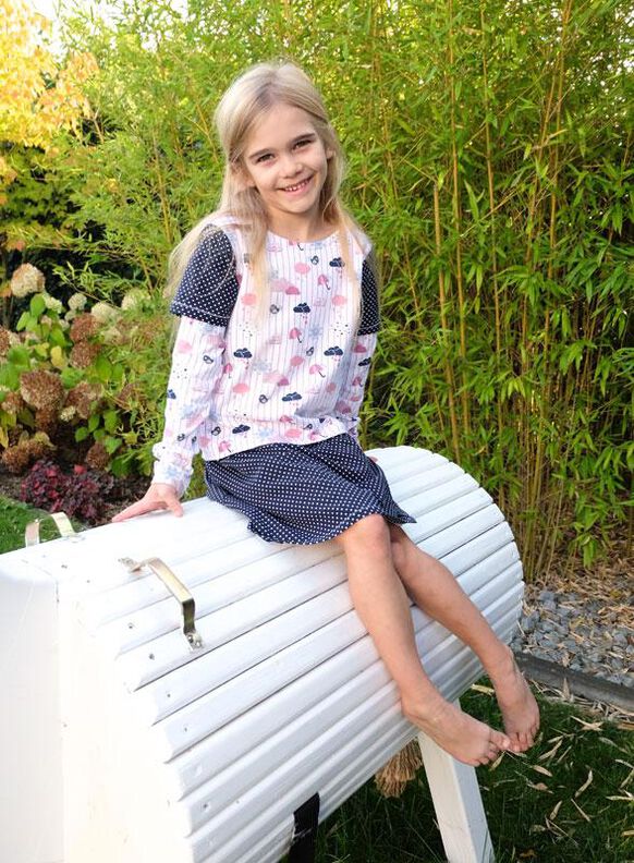 Jerseykleid "DANA", Gr. 62 - 104 mit Tulpenärmel image number 9