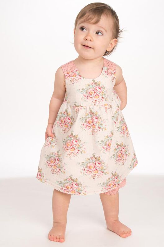 Schnittmuster Babykleid LIPSIA mit Schleifen image number 8