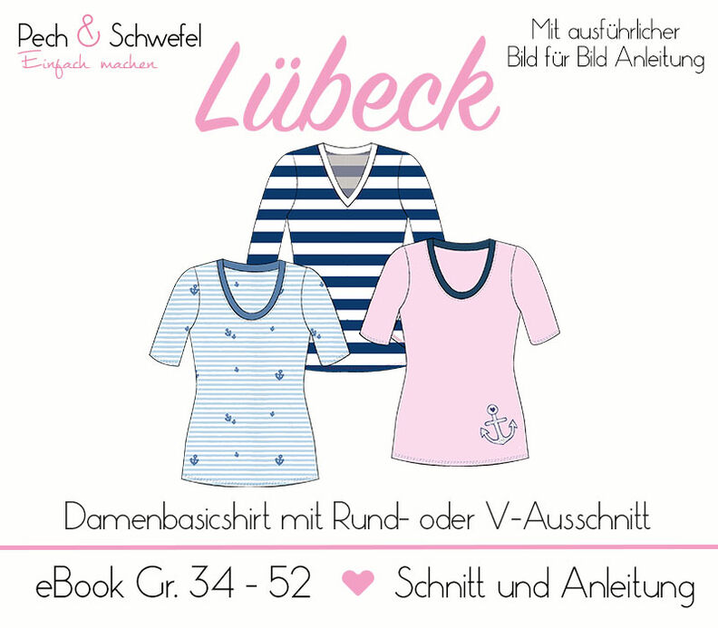 Ebook Basicshirt Lübeck image number 1