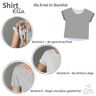 Shirt Ella | angeschnittene Ärmel | XS – XL | A4, A0, Beamer thumbnail number 2