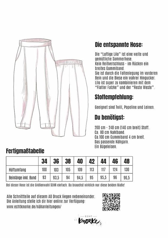 Die LUFTIGE LILO - eine entspannte Hose image number 3