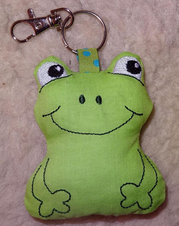 Frosch ITH 6cm bis 13cm Stickdatei image number 7