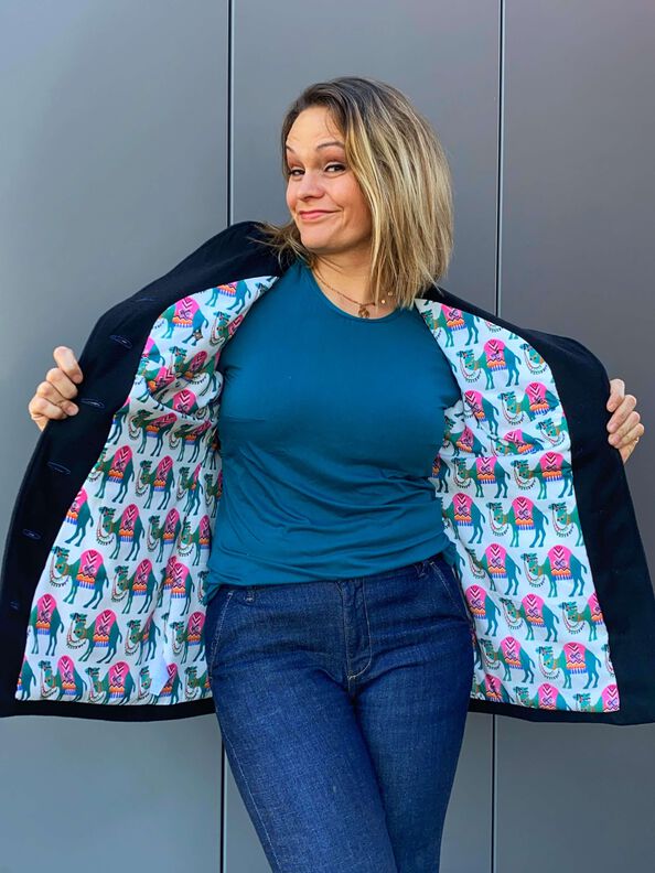 NATALJA Mantel oder Jacke Gr. 34-54 PDF-Schnitt A4, A0 image number 8