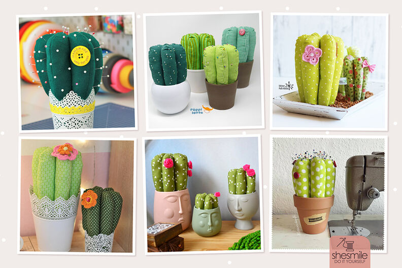 Zimmerpflanze Kaktus (Nähanleitung & Schnittmuster) image number 7