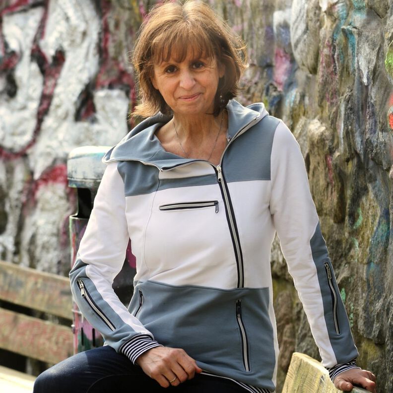 Hoodie Tessa Gr.32-54 inkl. Ebenen und Beamerdatei image number 1