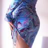 Coatl | Asymmetrisches Kleid oder Top mit seitlicher Raffung thumbnail number 8