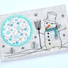 Stickdatei Mugrug Schneemann 13x18cm und 13x20cm thumbnail number 4