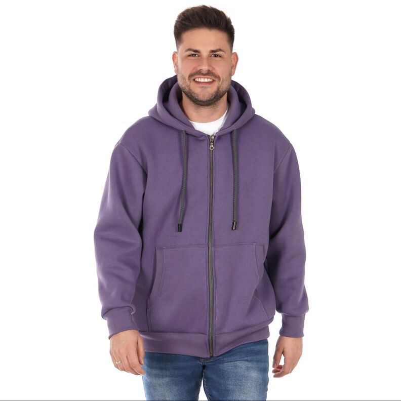 HERR LOU - Sweatjacke mit Kapuze  XS-XXL image number 1