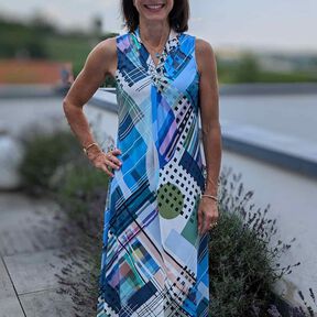 Kleid "MALIKA", Nähanleitung & Schnitt Gr. 158-46