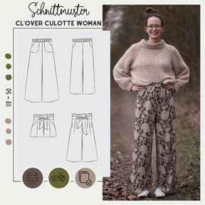 CL*OVER CULOTTE WOMAN 32-50