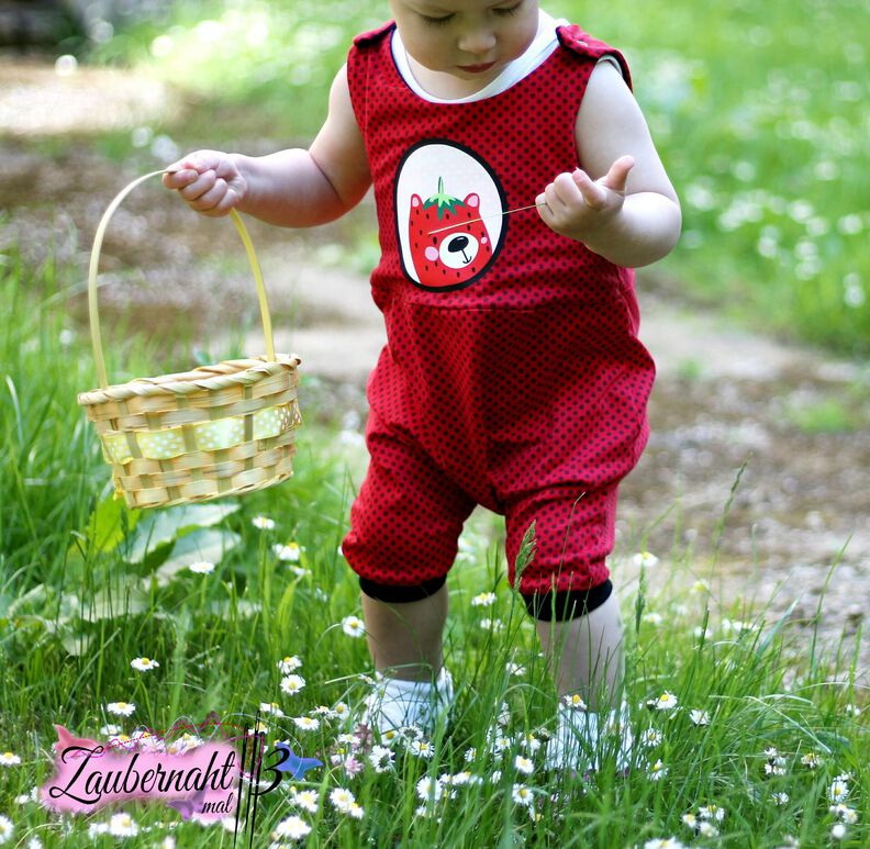 Baby - Sommerstrampler Theo Gr. 50 - 92 Engelinchen Schnittmuster image number 7