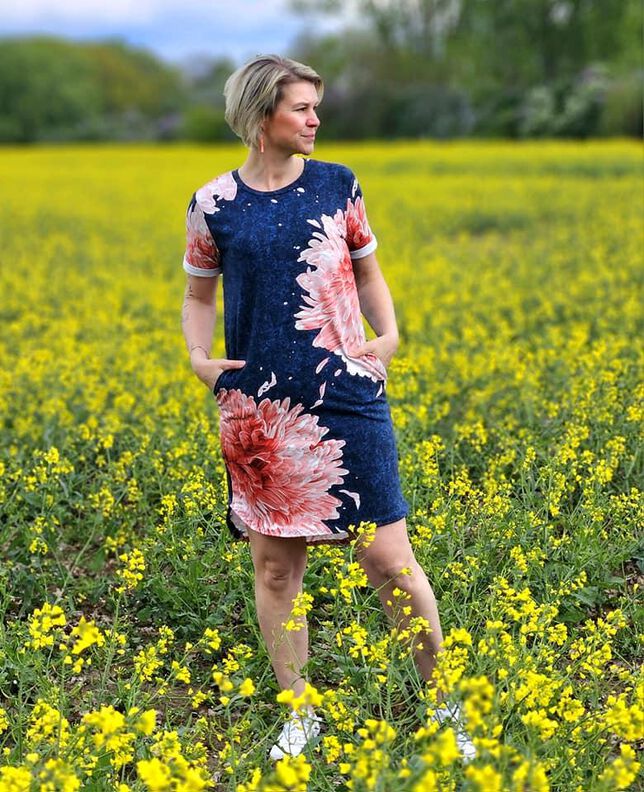Sweatkleid – eBook Schnittmuster Gr. 32-52 – Livorno  #150 image number 8