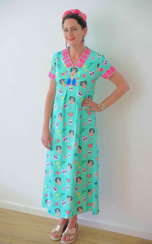 Kleid "AIDA" Nähanleitung und Schnitt Gr. 158–46 image number 8
