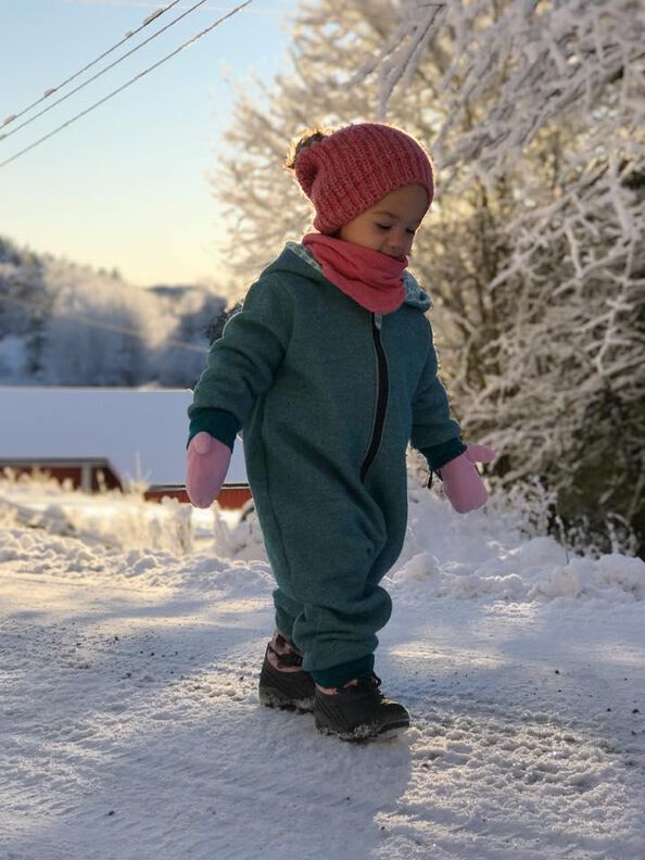 OUTDOOR-EINTEILER ONEPIECE ONESIE FÜR KINDER GR 56 - 98 image number 2