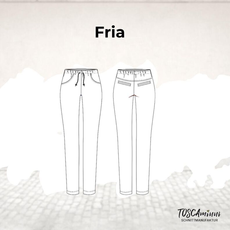 Chino-hose Fria Gr. 34-54 Schnittmuster image number 11