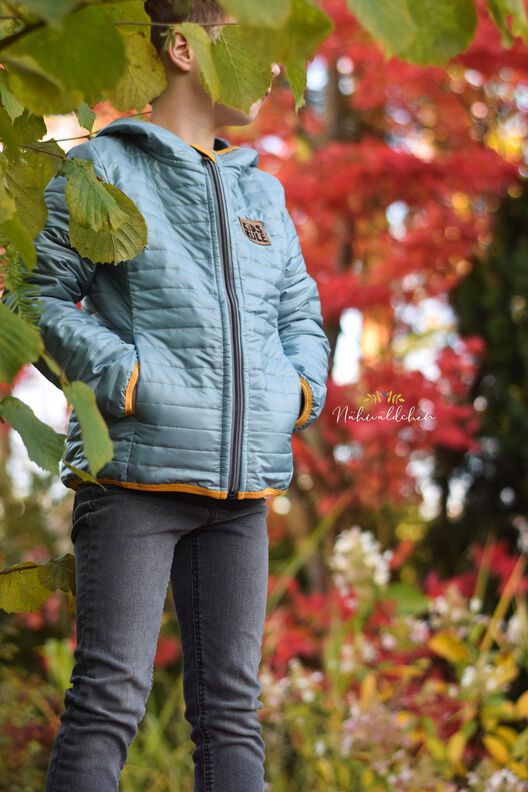 Steppjacke Kinder – Schnittmuster Gr. 86-176 – Vika #113 image number 7