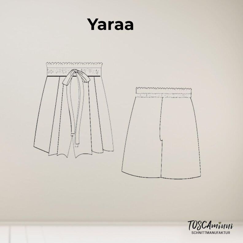 Hosenrock Yaraa Gr. 34-53 Schnittmuster image number 9