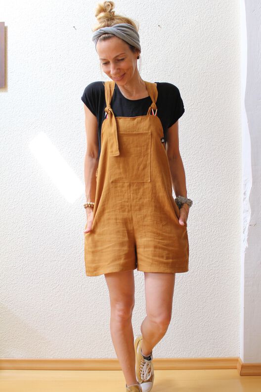 Latzhose / Latzkleid - Nähanleitung & Schnittmuster image number 5