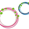 Stickdatei Kreis Button Rahmen 16 Gr.  thumbnail number 5