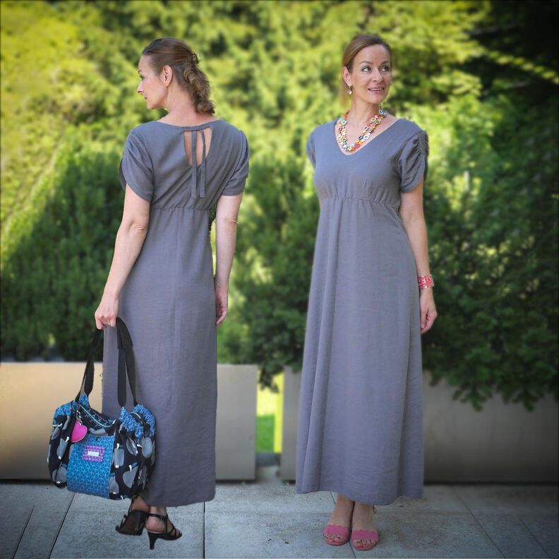 Kleid LYANA Gr. 34-54 PDF-A4, A0 image number 3