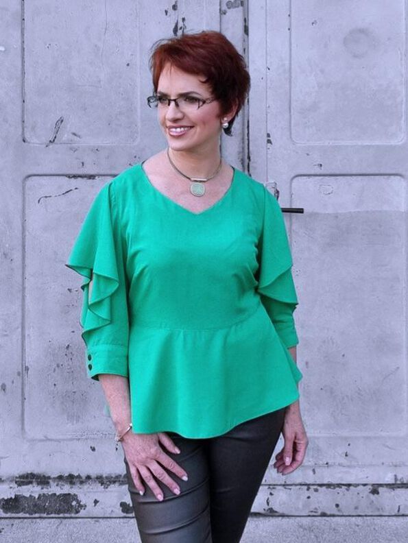 Bluse PETITE KATIANE PDF-A4, A0 und BEAMER image number 3