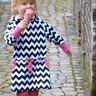 "Cozy-Dress" Sweat-Kleid /Nähanleitung und Schnittmuster thumbnail number 1