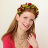 Stoffblumen Haarband one size thumbnail number 1