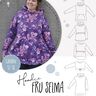 HOODIE(-Kleid) "FRU SELMA" - Schnittmuster und Anleitung thumbnail number 10