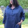 Oversizebluse – eBook Schnittmuster Gr. 32-54 – Cassis #147 thumbnail number 7