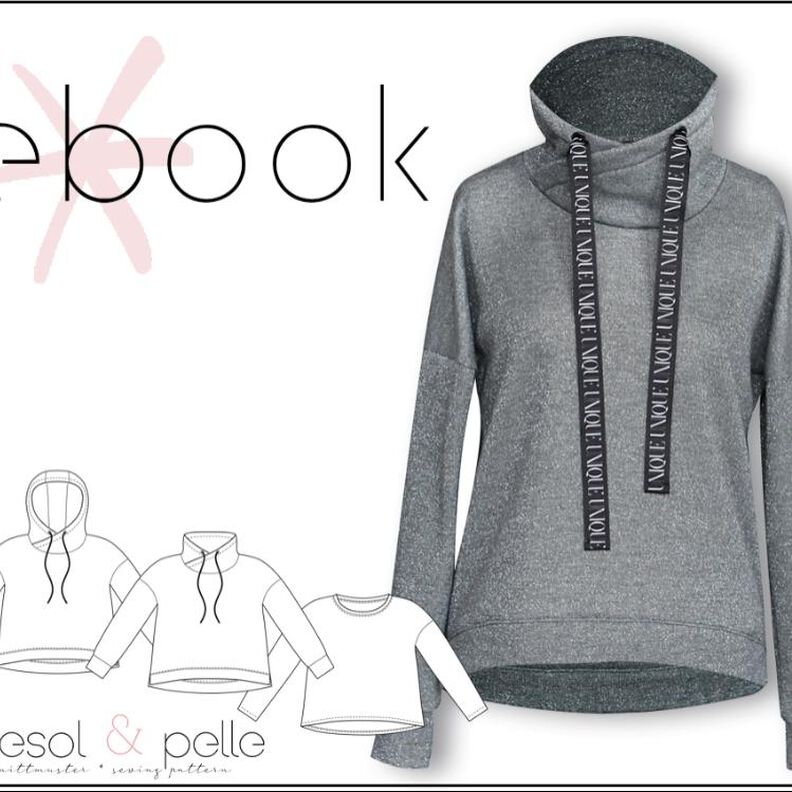 Ebook / Schnittmuster Casual Sweater *mit A0-Datei + Video* image number 1