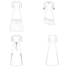 Kleid PETITE MASSIMA Gr. 34-48 PDF-Schnitt A4, A0, Anleitung thumbnail number 2