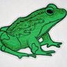 Scribble Kritzel Frosch Stickdatei Doodle thumbnail number 1