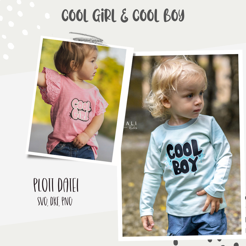 PLOTTDATEI - COOL GIRL / COOL BOY image number 1