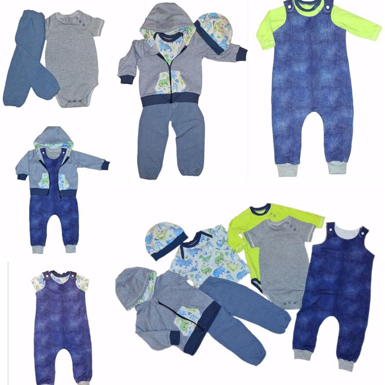 Baby Set BASICS (6-teilig) ♥ Gr. 56-98 image number 8