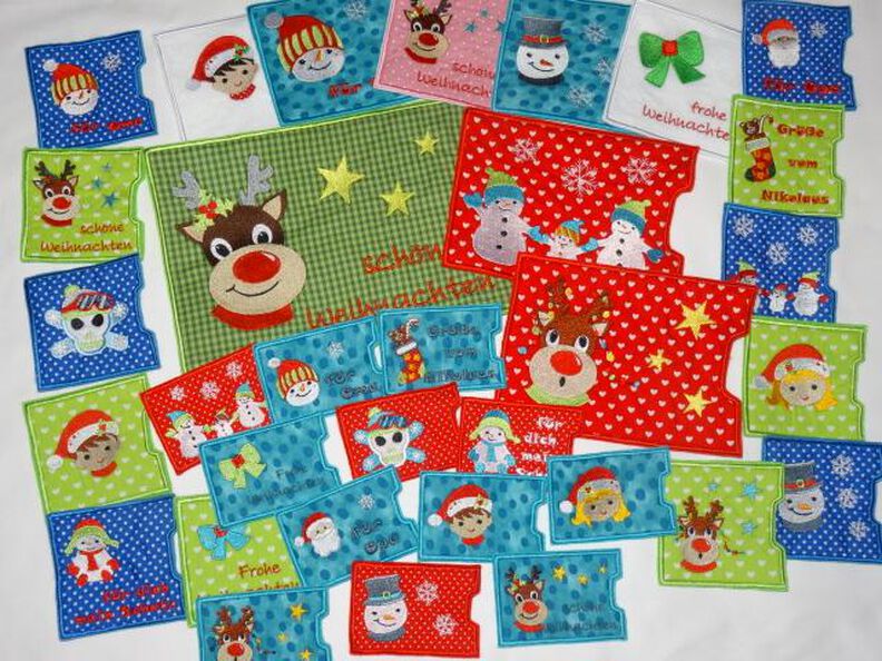 Geschenkverpackung Stickdatei ITH 10x10cm image number 3